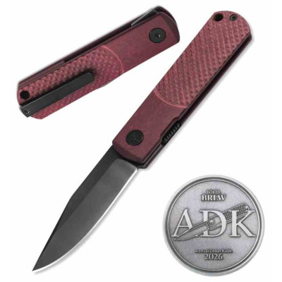 Böker BRLW Richlite Red Premium Retail Knife 2026 110673