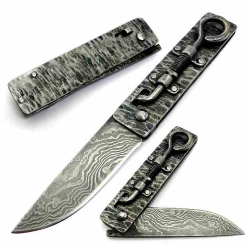 Hellize Tinkers Folder Damascus