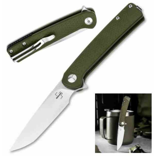 Böker Plus Fire Ant Green 01BP0073
