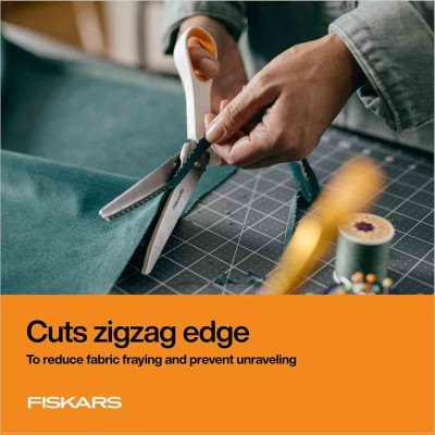 Fiskars Tijeras Zig-Zag 1070024