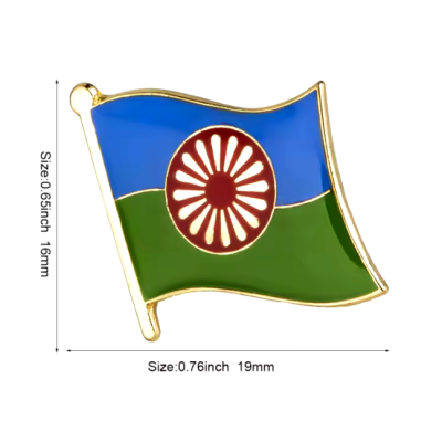 Pin Bandera Gitana 