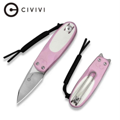 Civivi Purr Pink White C250544