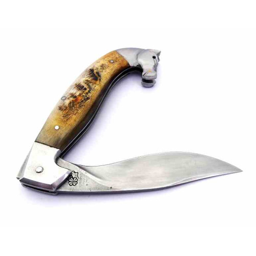 Falcata Ram Horn Knife 14c28n 102033