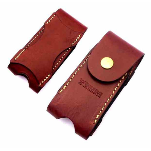 Quercur Funda Cuero Leatherman Wave Marron