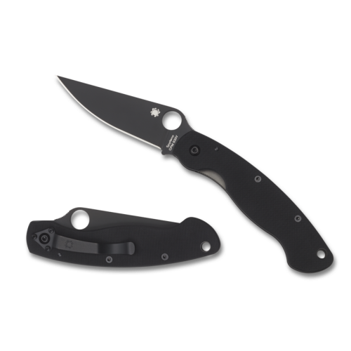 Spyderco Military negra liso sc36gpbk