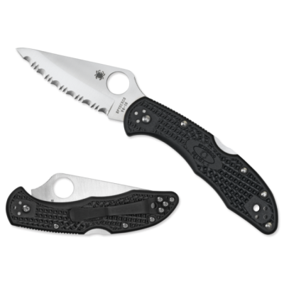 Spyderco Delica 4 serrated sc11sbk Spyderco Delica 4 serrated sc11sbk
