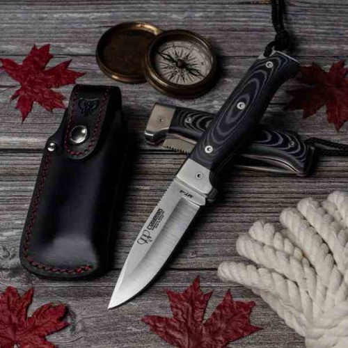 Cudeman 384m MT4 black micarta