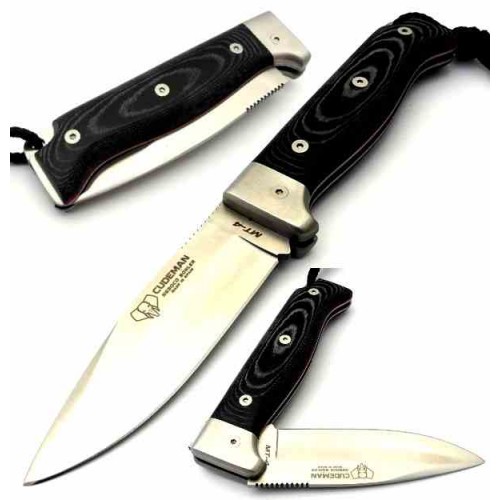 Cudeman 384m MT4 black micarta