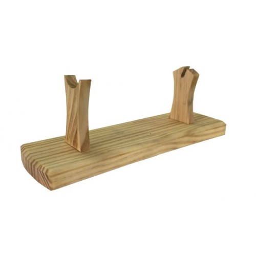 Knife Stand Wood 1 Piece ex1