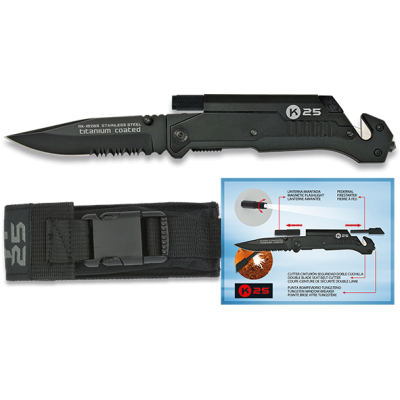K25 FLashlight Firesteel 19265