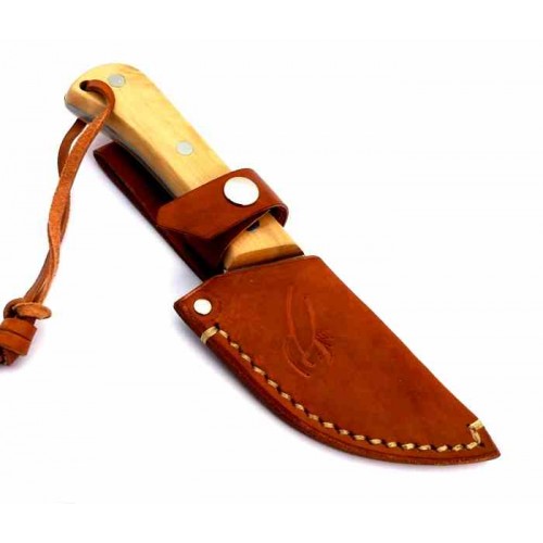 Taramundi Cuchillo Monte Caza 407 Boj + Funda
