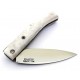 Pallares Busa Polished Stag Horn nº 0 Mosaic Pin Carbon