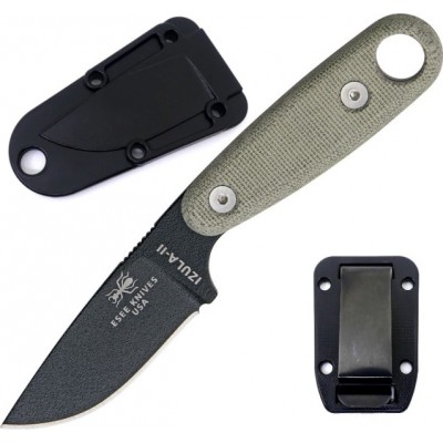 Esee Izula 2 Black Micarta esiz2b Esee Izula 2 Black Micarta esiz2b