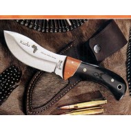 Muela Colibri knife with granite composite handle and leather sheath -  22-COL-7G - Muela