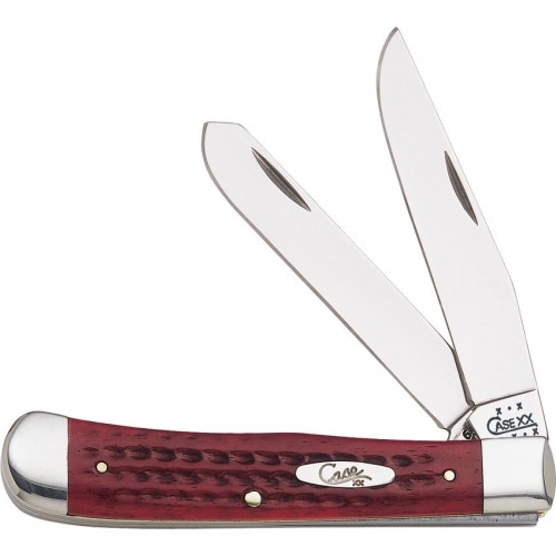 Case Trapper Red Pocket Worn ca783