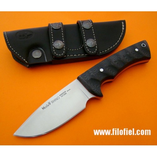 Muela Rhino 10svm black Micarta