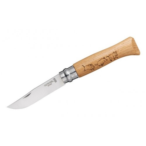 Opinel Inox nº 8 Animalia Jabali 002331