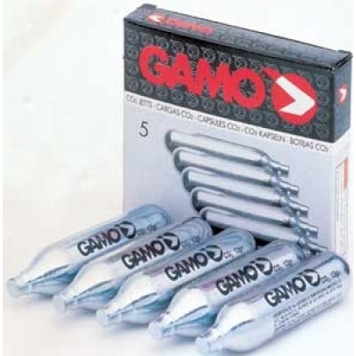 Gamo Bombonas co2 12 grs. 5 unidades 6212470 Gamo Bombonas co2 12 grs. 5 unidades 6212470