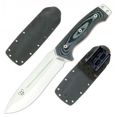 Cudeman 126mk Spartan Black Micarta Kydex Cudeman 126mk Spartan Black Micarta Kydex