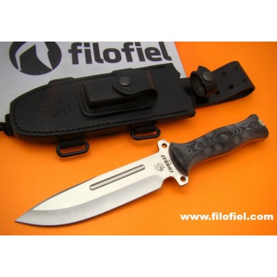 J&V Cda Combat Black Micarta 