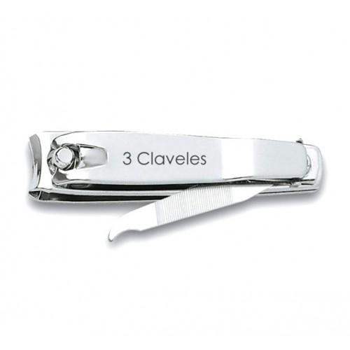 3 Claveles Cortauñas 6 cm. + Lima 12416 3 Claveles Cortauñas 6 cm. + Lima 12416