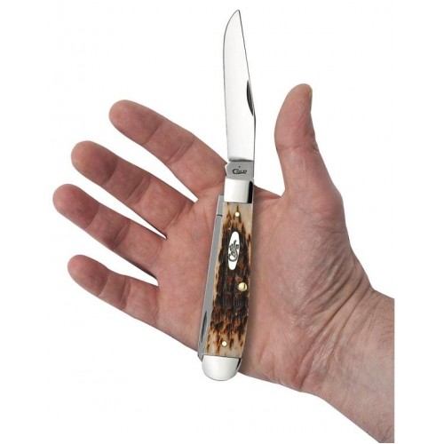 Case Trapper Amber Bone ca164