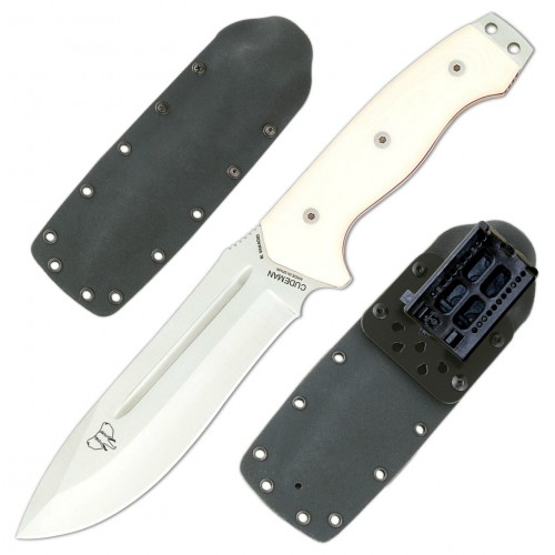 Cudeman 126bk Spartan Blanco Kydex