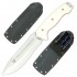 Cudeman 126bk Spartan White Kydex