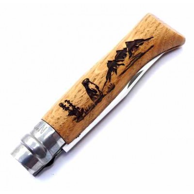Opinel Inox nº 8 Animalia Marmota 003237