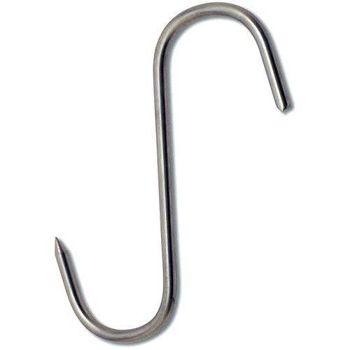 Stainless Steel hook 4x100 mm. 14919