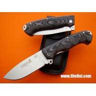 J&V Cda Cartago micarta negra 1219-M1