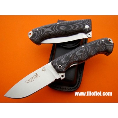 J&V Cda Cartago black micarta 1219-M1 J&V Cda Cartago black micarta 1219-M1