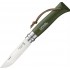 Opinel Stainless nº 8 Trekking Olive 001703